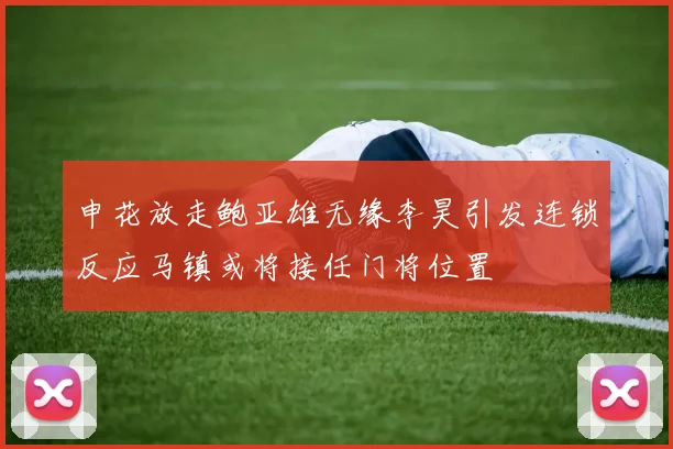 申花放走鲍亚雄无缘李昊引发连锁反应马镇或将接任门将位置