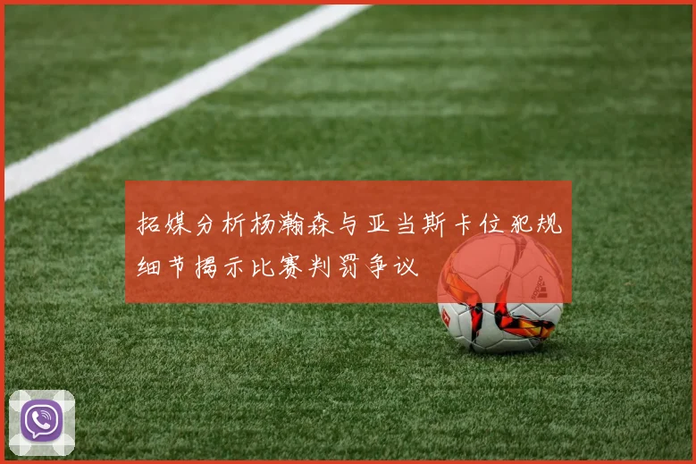 拓媒分析杨瀚森与亚当斯卡位犯规细节揭示比赛判罚争议